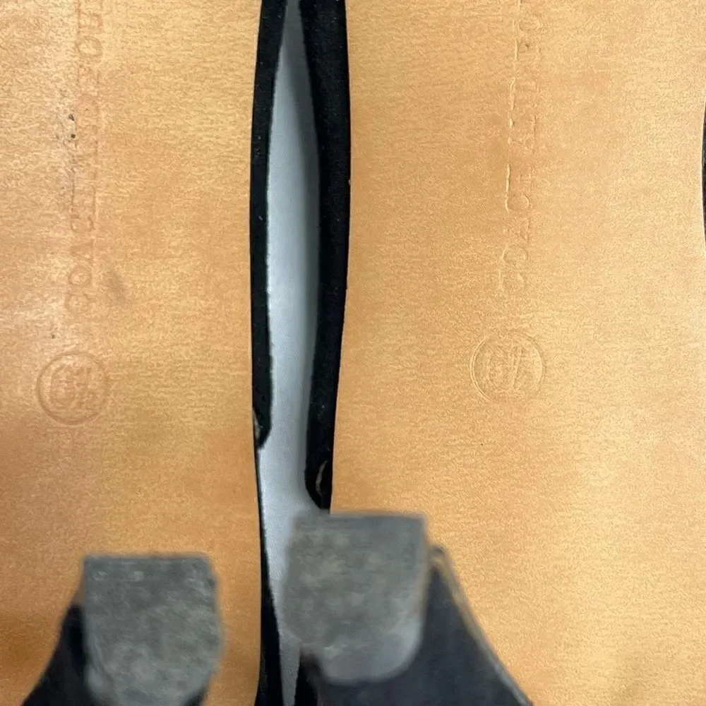 Coach and Four black Letti -CF sling back heels size 6.5